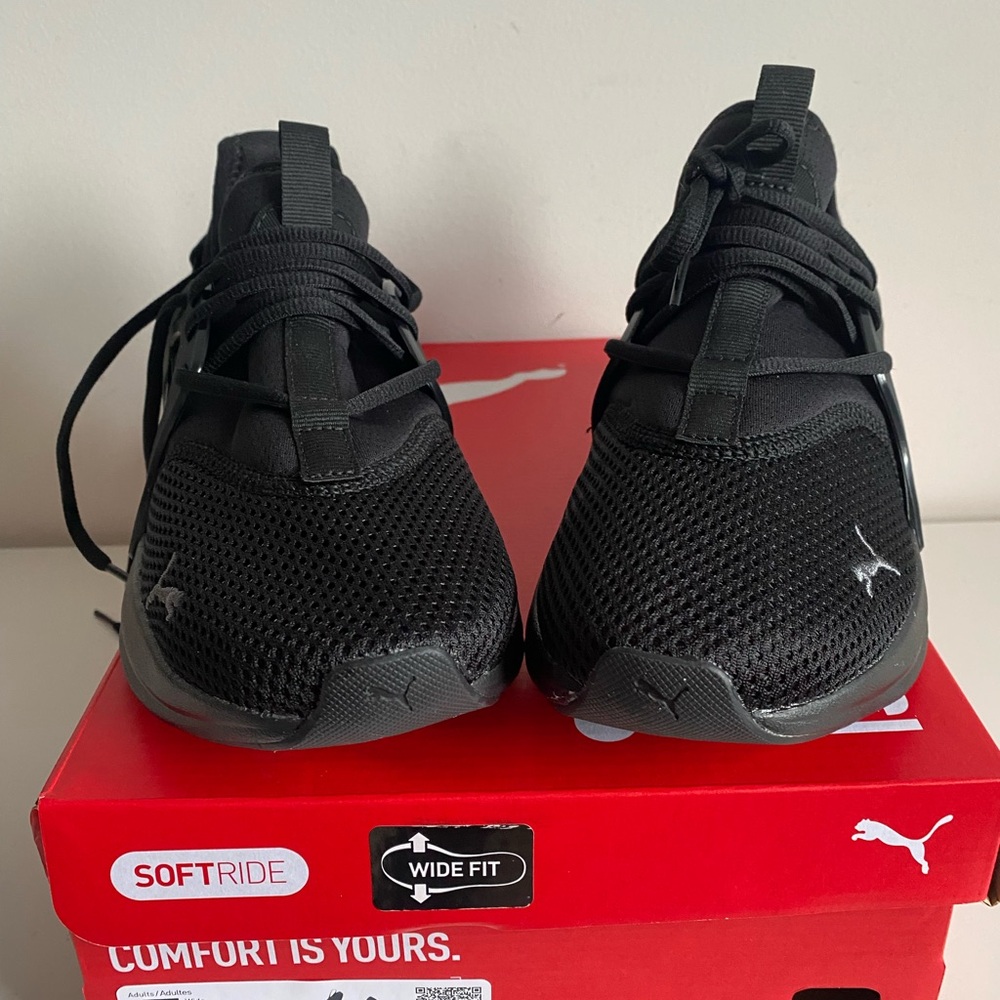 Brand New- Puma Black Softride Enzo Evo Wide